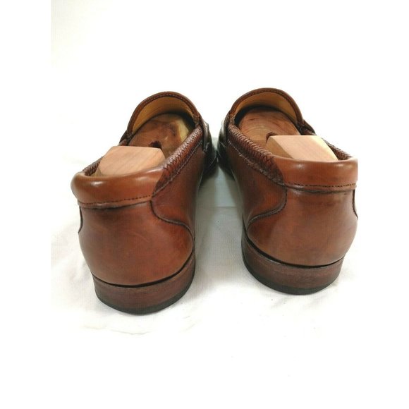  Allen Edmonds Brown Woven Tassel  Loafer 10.5 D main image 8